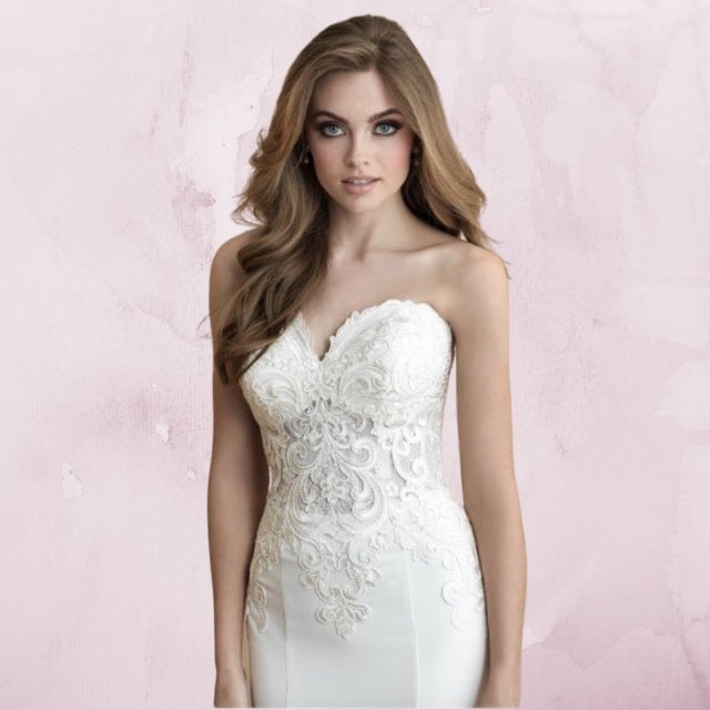 3311 Allure Romance Size 14 Colour Ivory